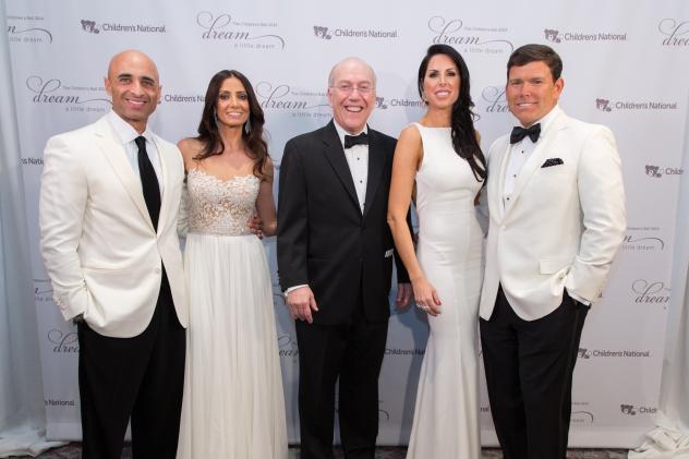 Yousef Al Otaiba, the United Arab Emirates� Ambassador to the United States, his wife Abeer, Children�s National Medical Center CEO Dr. Kurt Newman, Amy Baier and her husband, Bret Baier, Fox News Channel anchor (Photo: Children�s National Health System).